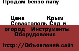 Продам бензо-пилу STERN  › Цена ­ 5 500 - Крым, Севастополь Сад и огород » Инструменты. Оборудование   